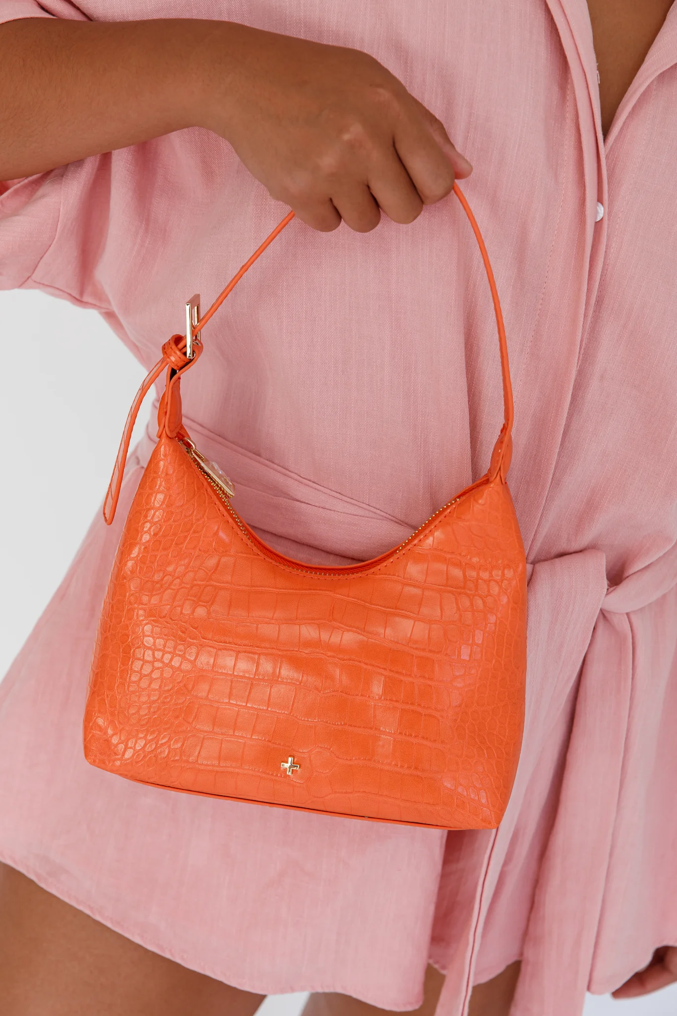 Peta And Jain Cambridge Handbag Orange - Image 5