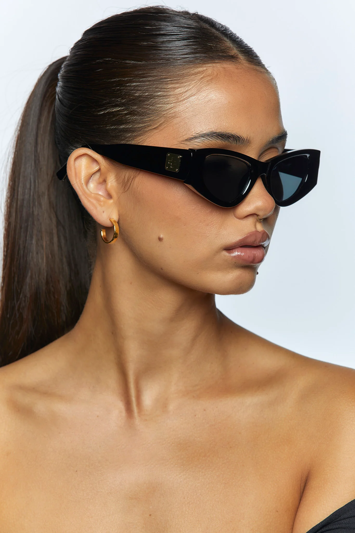 PETA + JAIN Jada Sunglasses Black - Image 3