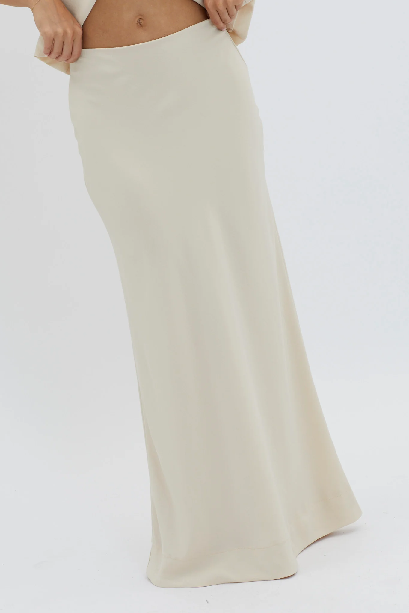 Philomena Midi Skirt Oat - Image 6