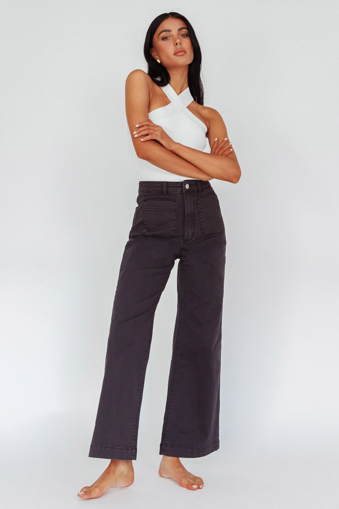 ROLLA'S Sailor Jean Washed Black - Image 3
