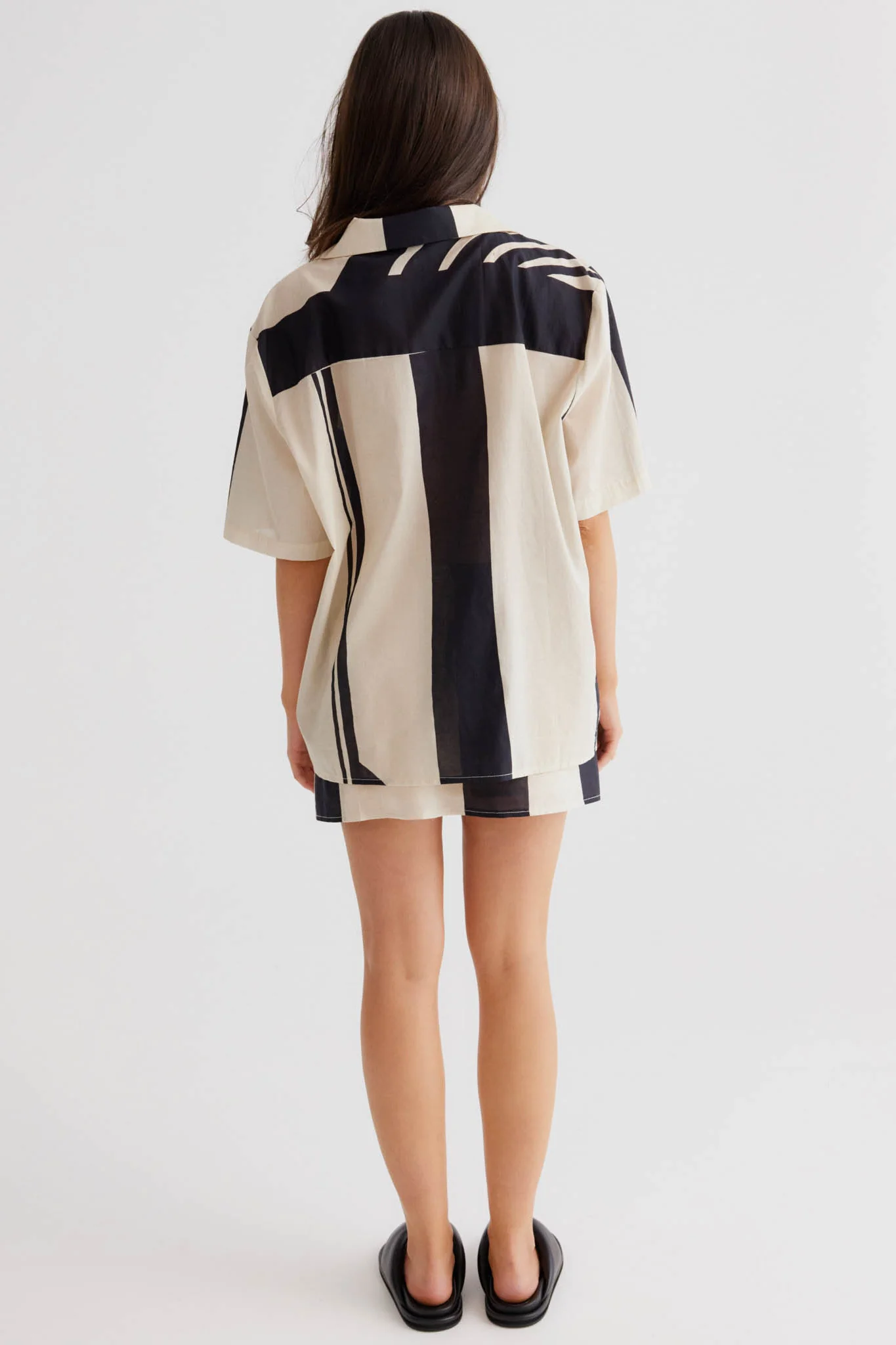 SNDYS Alba Shirt Black Print - Image 3