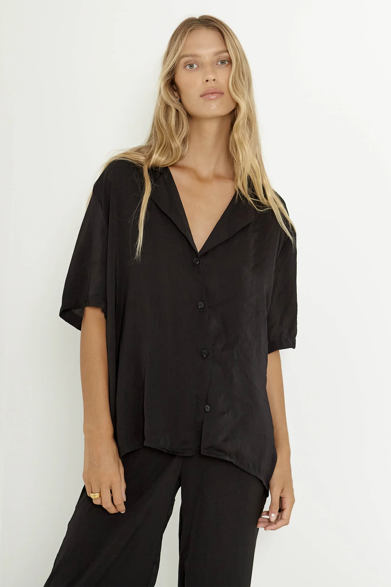 SNDYS Hallie Shirt Black - Image 4