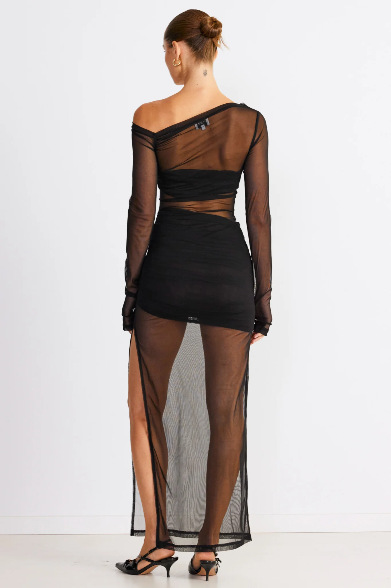 SNDYS Reine Maxi Dress Black - Image 2