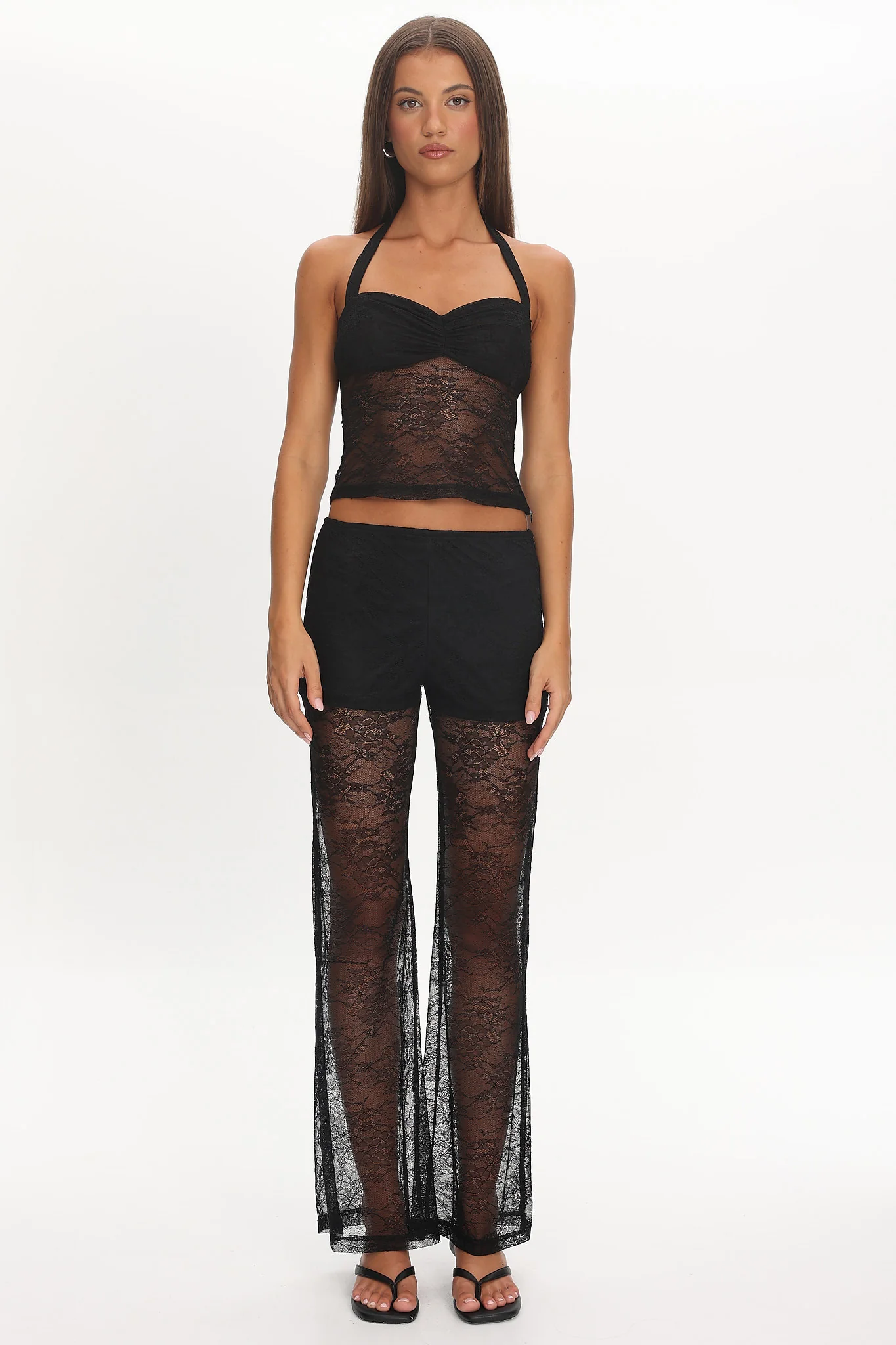 Sugarberry Lace Pants Black