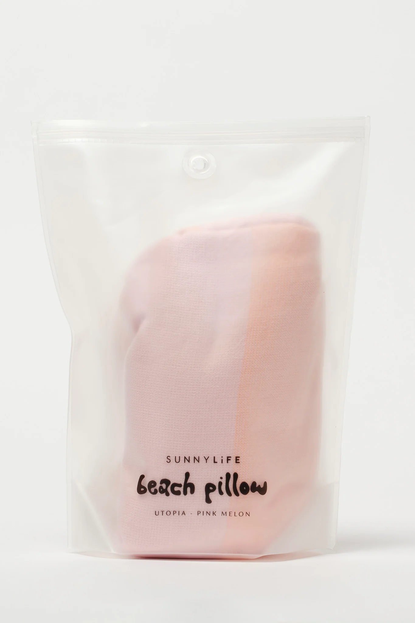 SUNNYLiFE Beach Pillow Utopia Pink Melon - Image 3