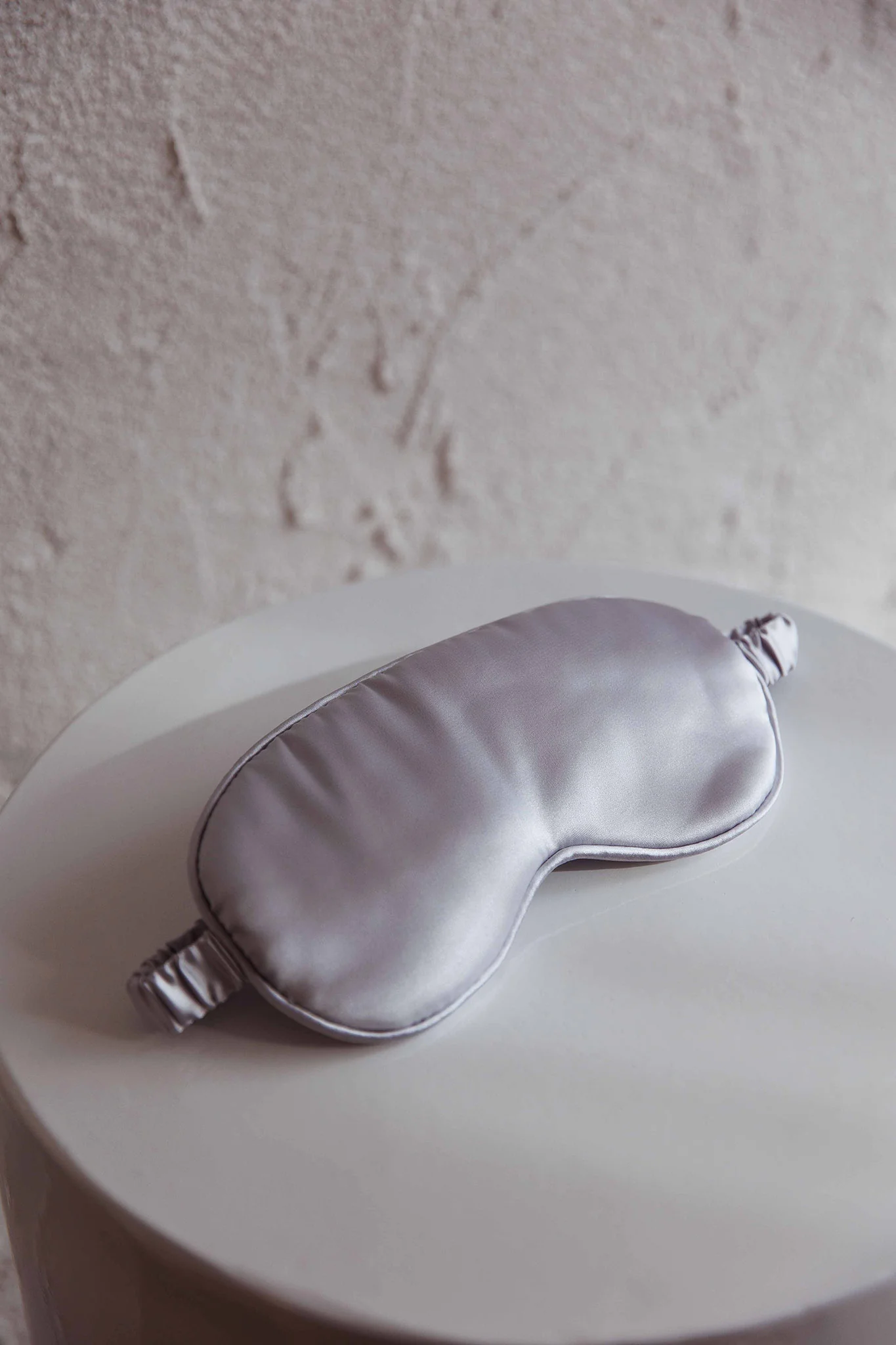Sweet Dreams Satin Eye Mask Silver - Image 2