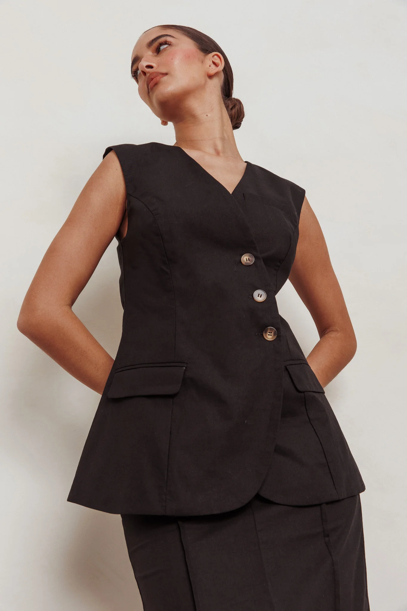 Sweet Treat Sleeveless Top Black - Image 2