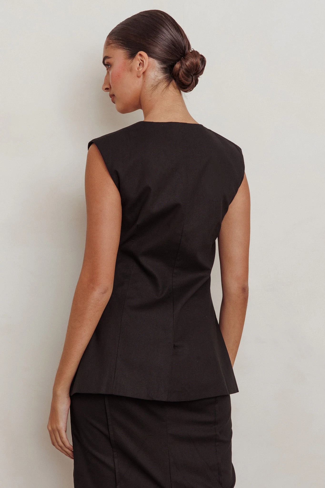 Sweet Treat Sleeveless Top Black - Image 3