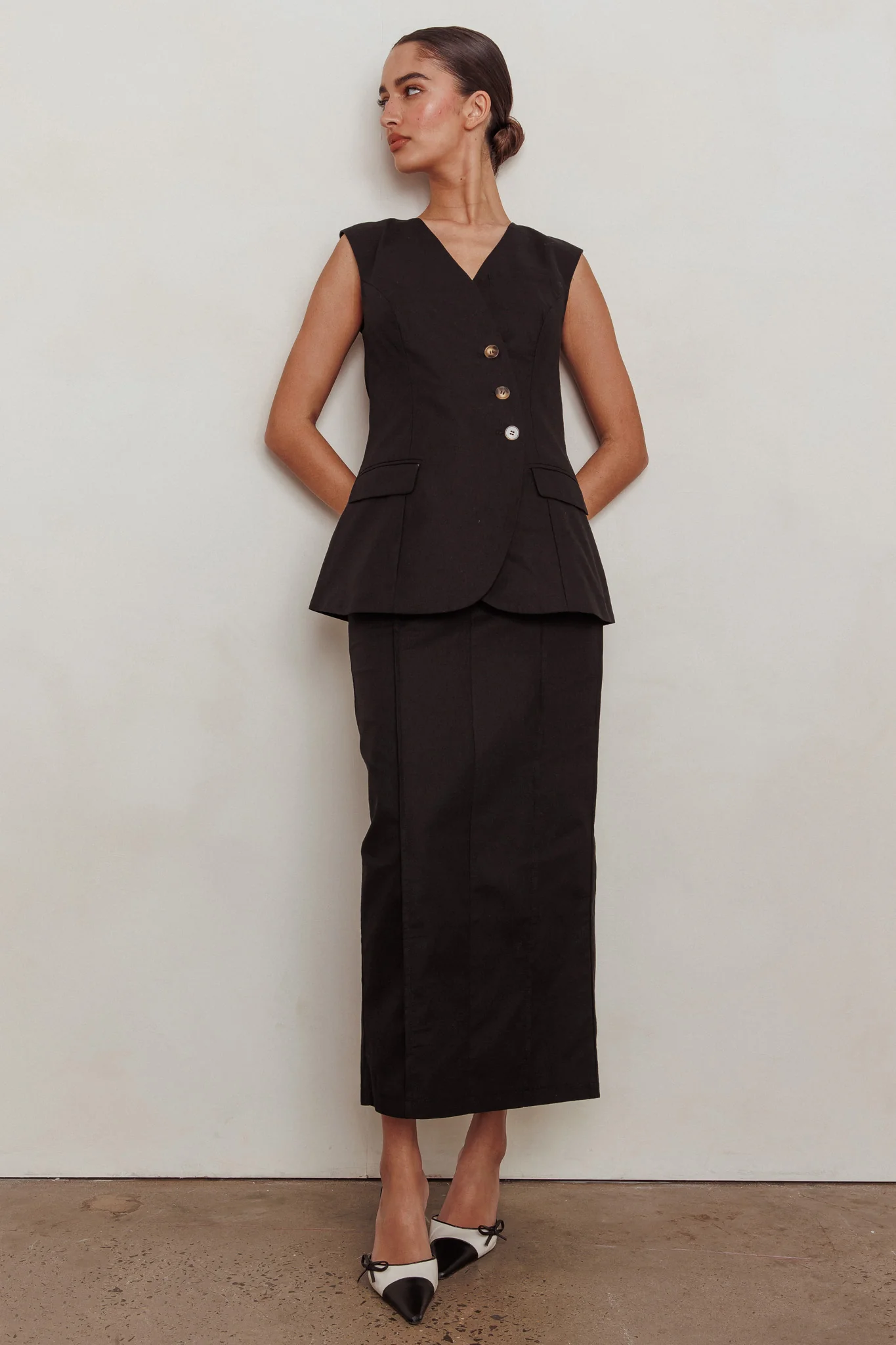 Sweet Treat Sleeveless Top Black - Image 4