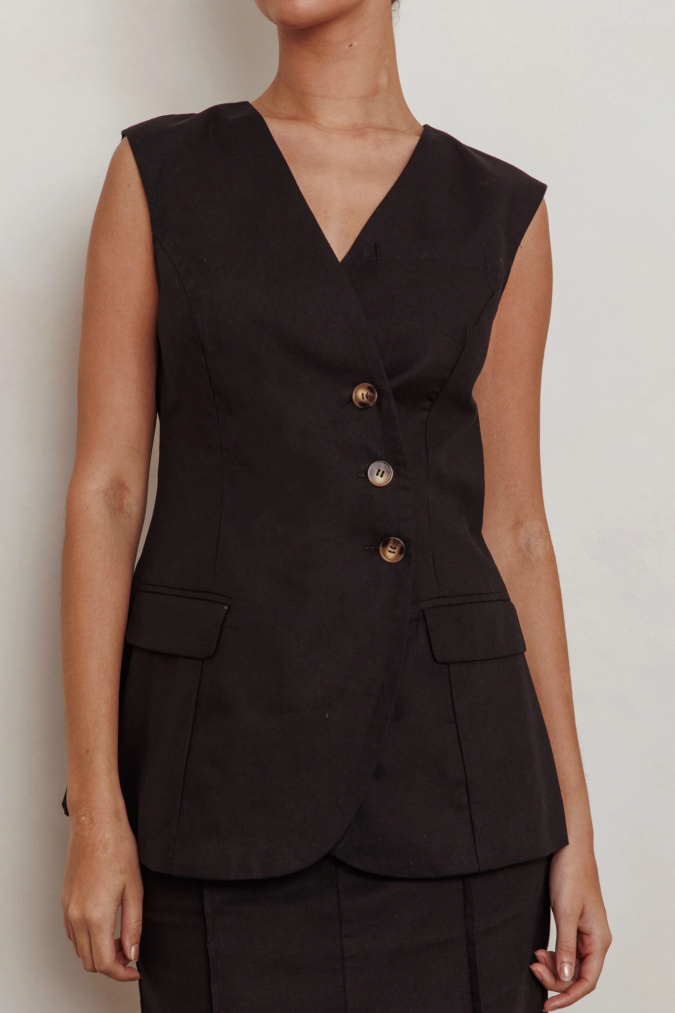 Sweet Treat Sleeveless Top Black - Image 5