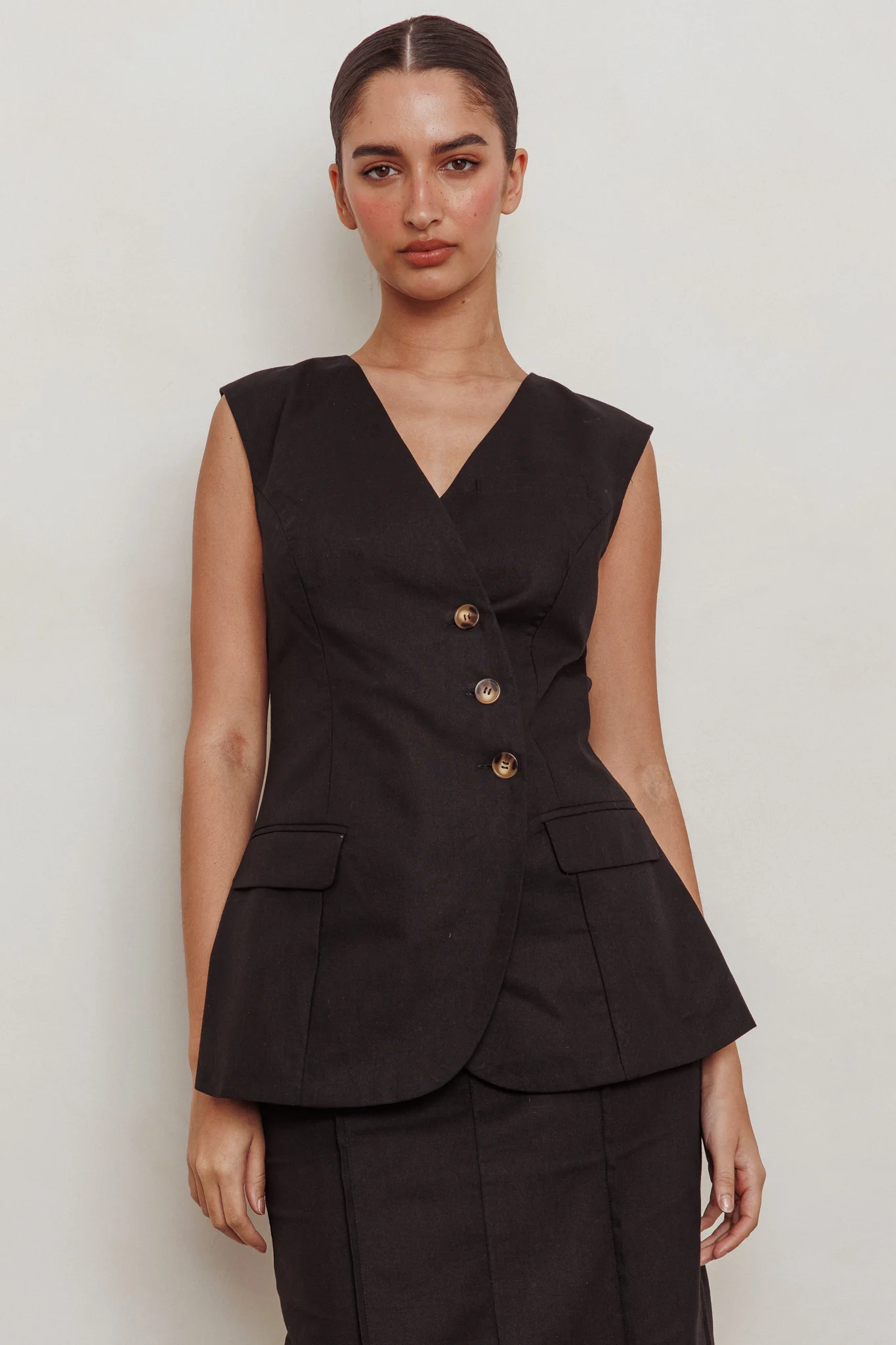 Sweet Treat Sleeveless Top Black - Image 6