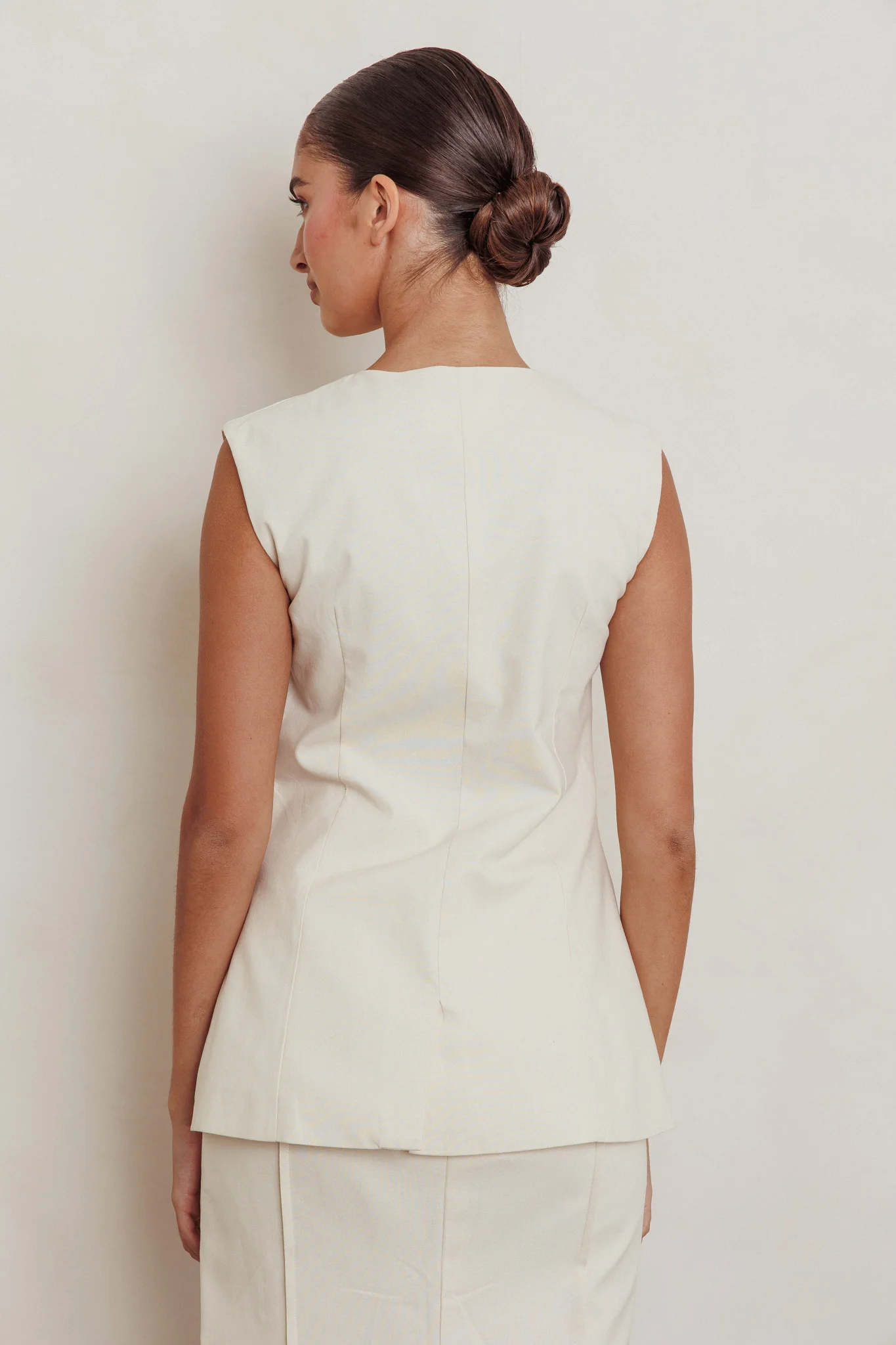 Sweet Treat Sleeveless Top Oat - Image 3