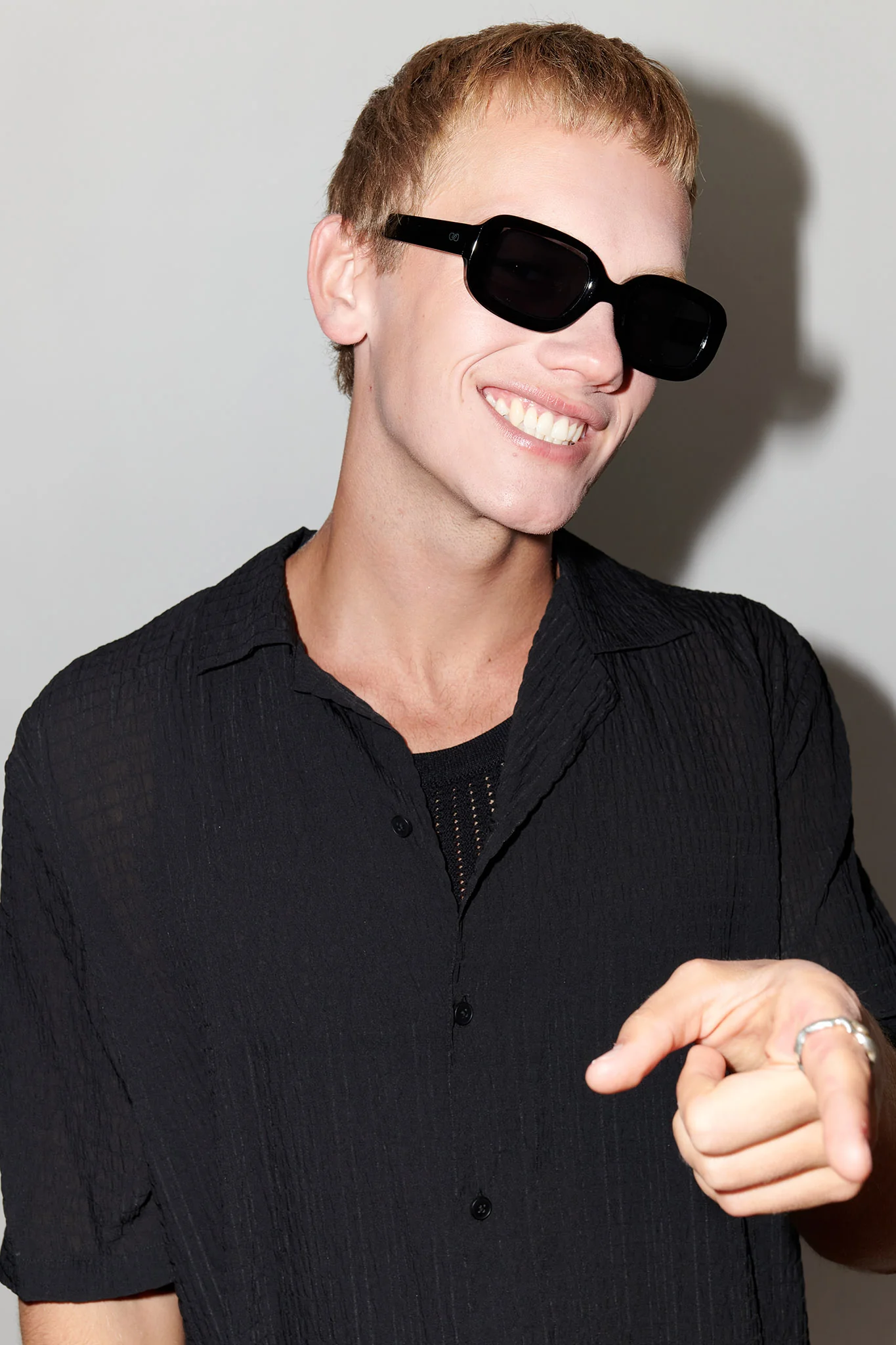 SZADE Sunglasses Soho ; Black Ink - Image 5