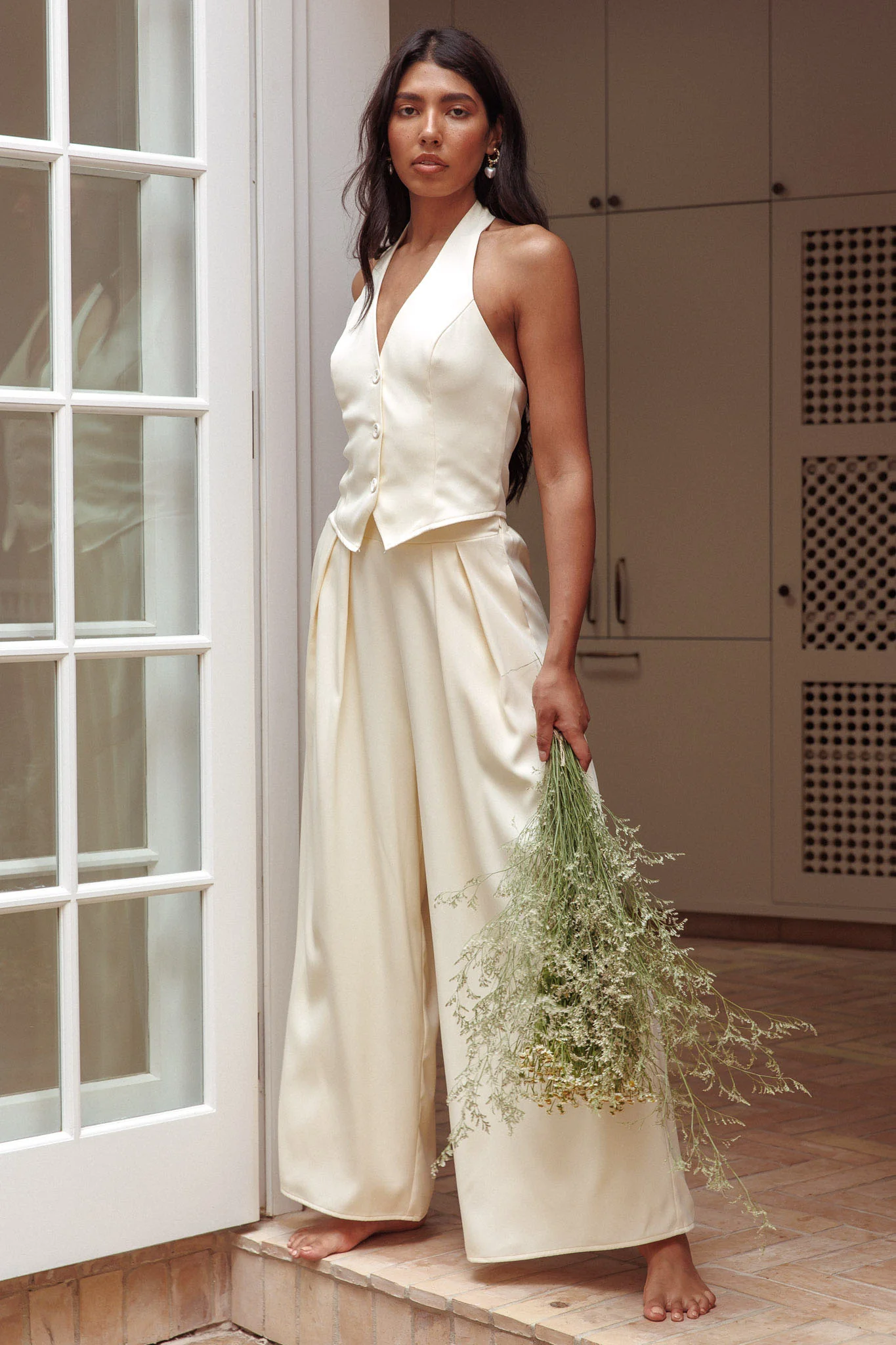 Tammi Wide Leg Pants Butter - Image 2