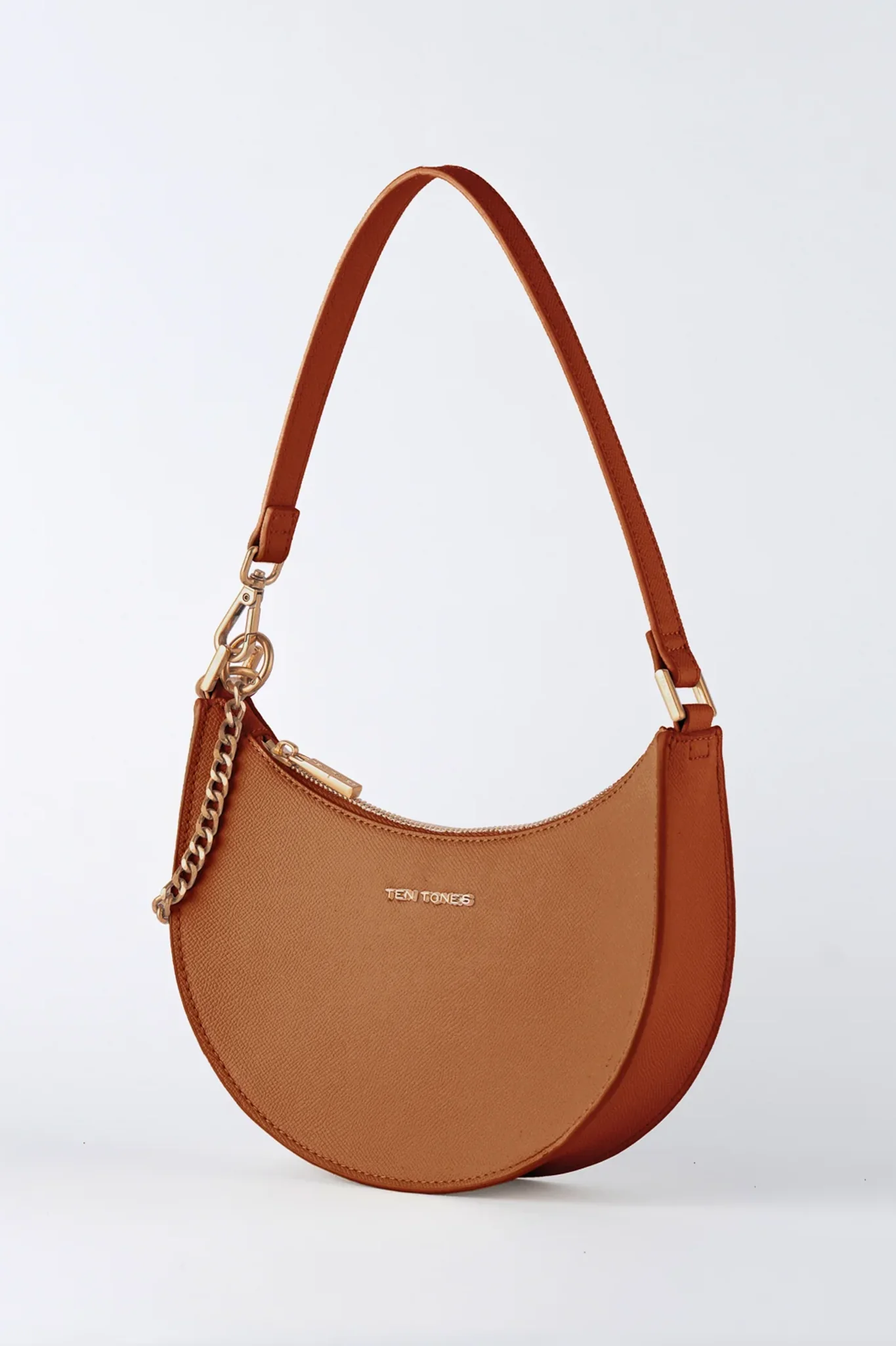 TEN TONES Grayson Moon Bag Orange - Image 4