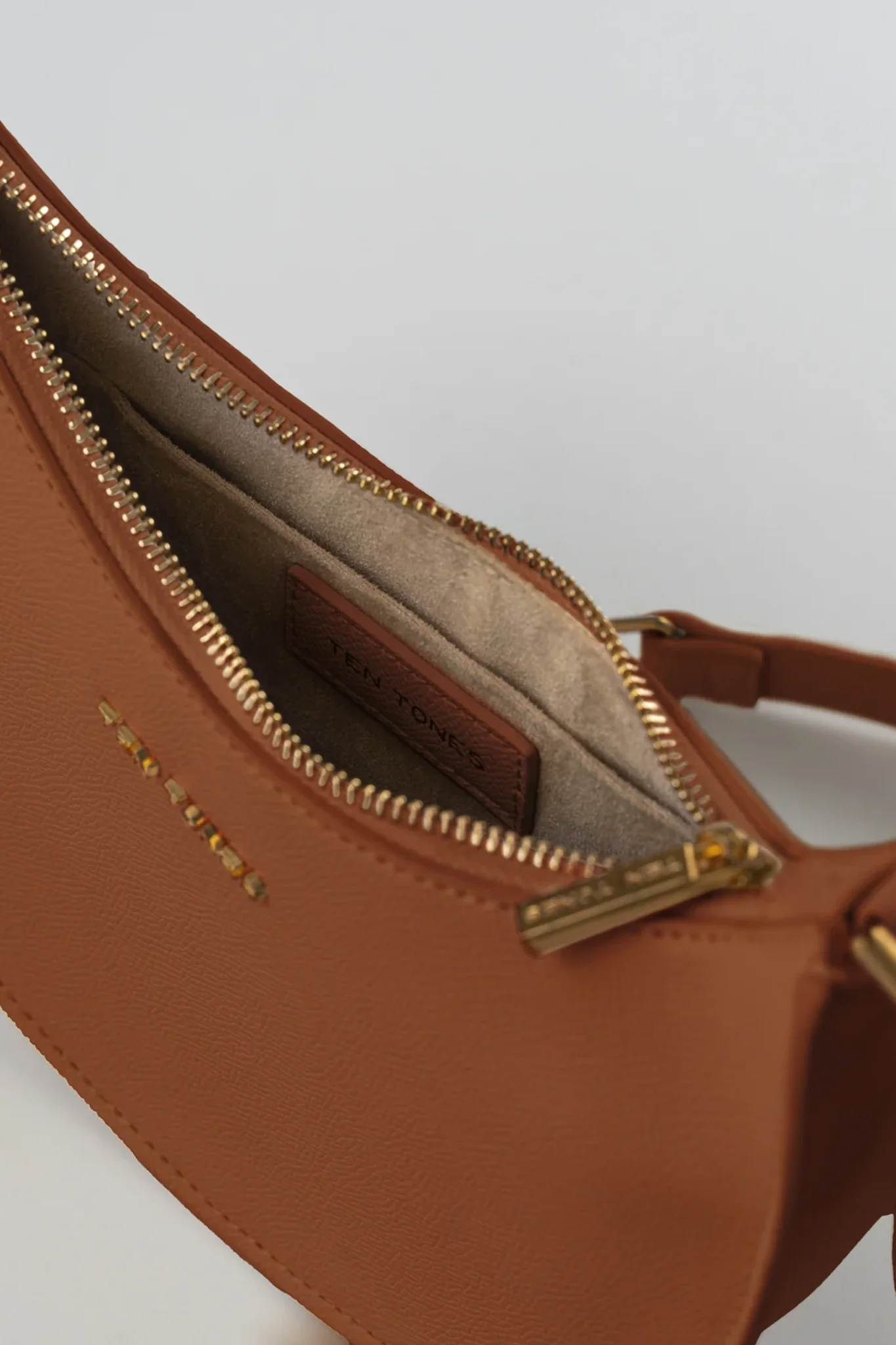 TEN TONES Grayson Moon Bag Orange - Image 5
