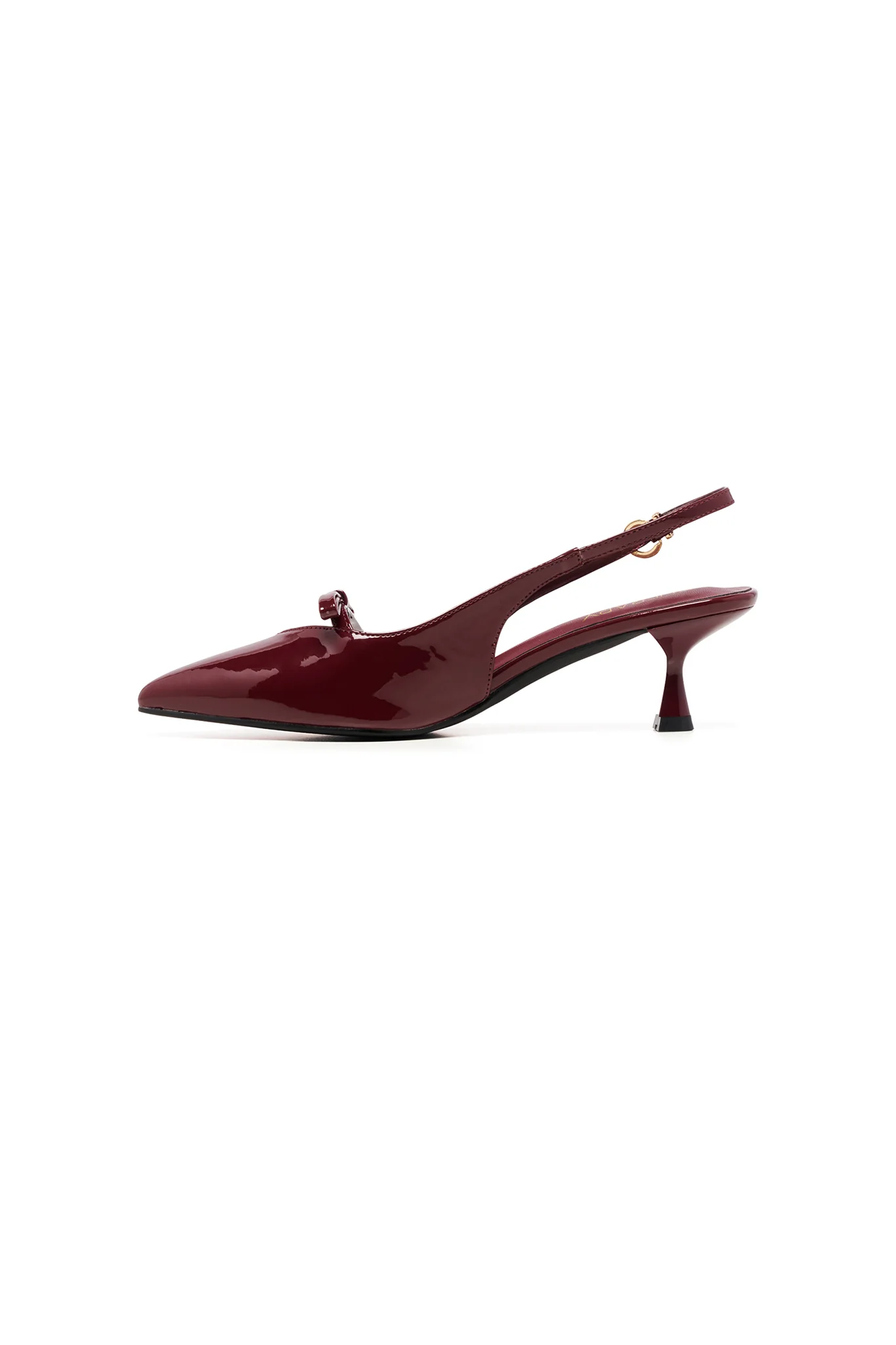 THERAPY Beverly Slingback Pump Cherry Patent - Image 2