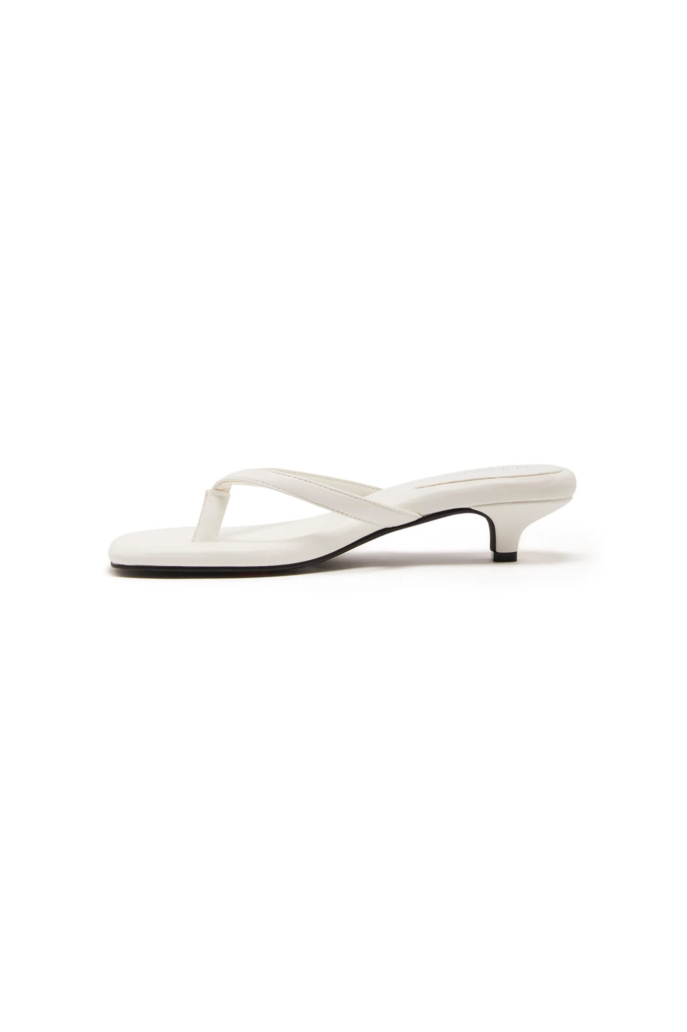 THERAPY Heatwave Thong Heel White - Image 2