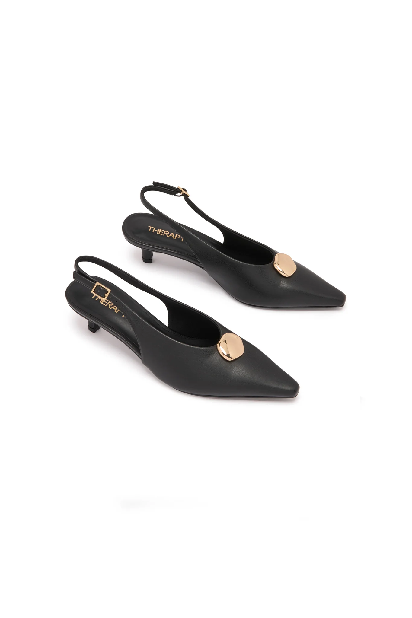 THERAPY Indina Slingback Heel Black - Image 2