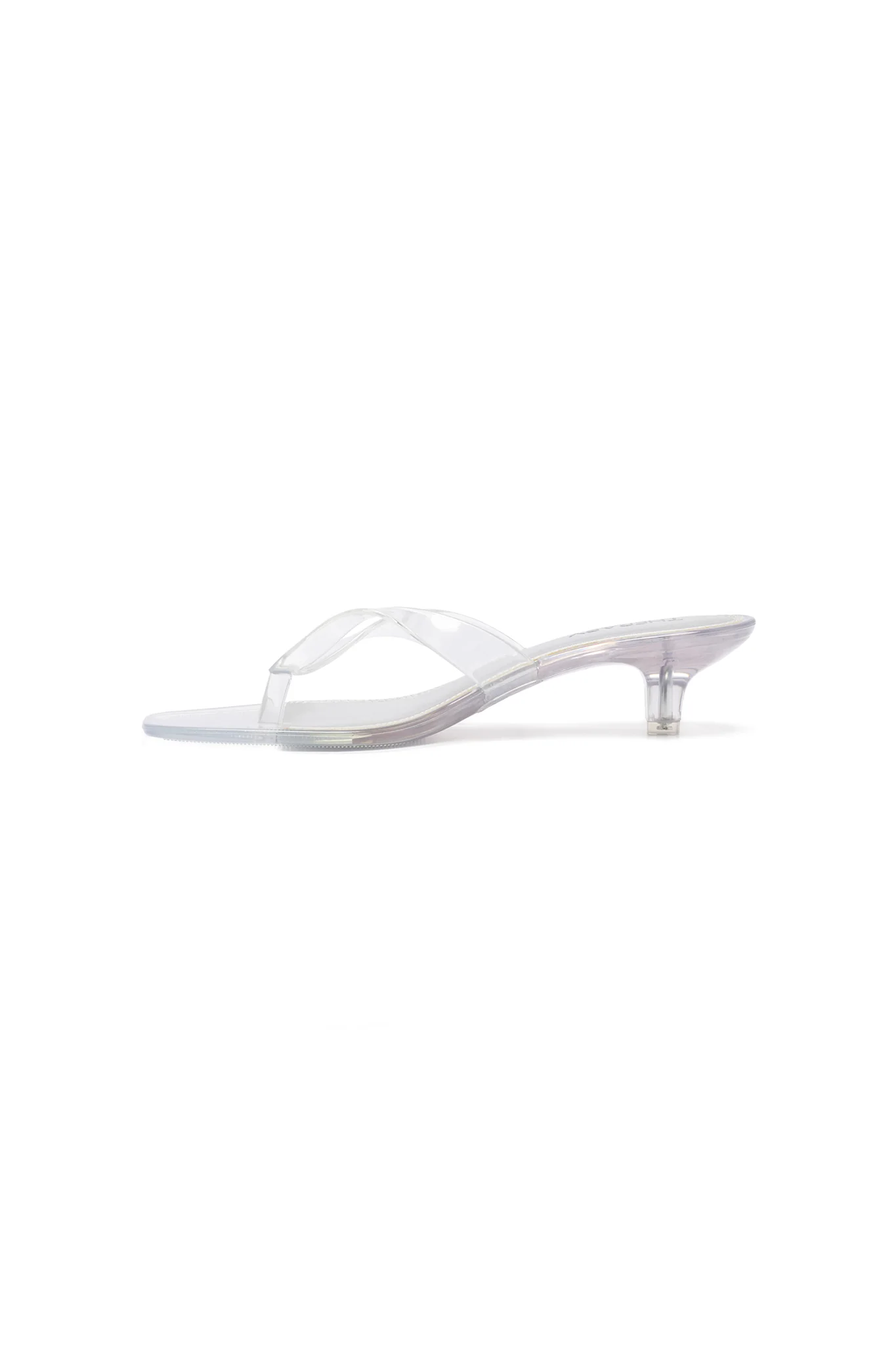 THERAPY Jellyz Thong Heel Clear - Image 3