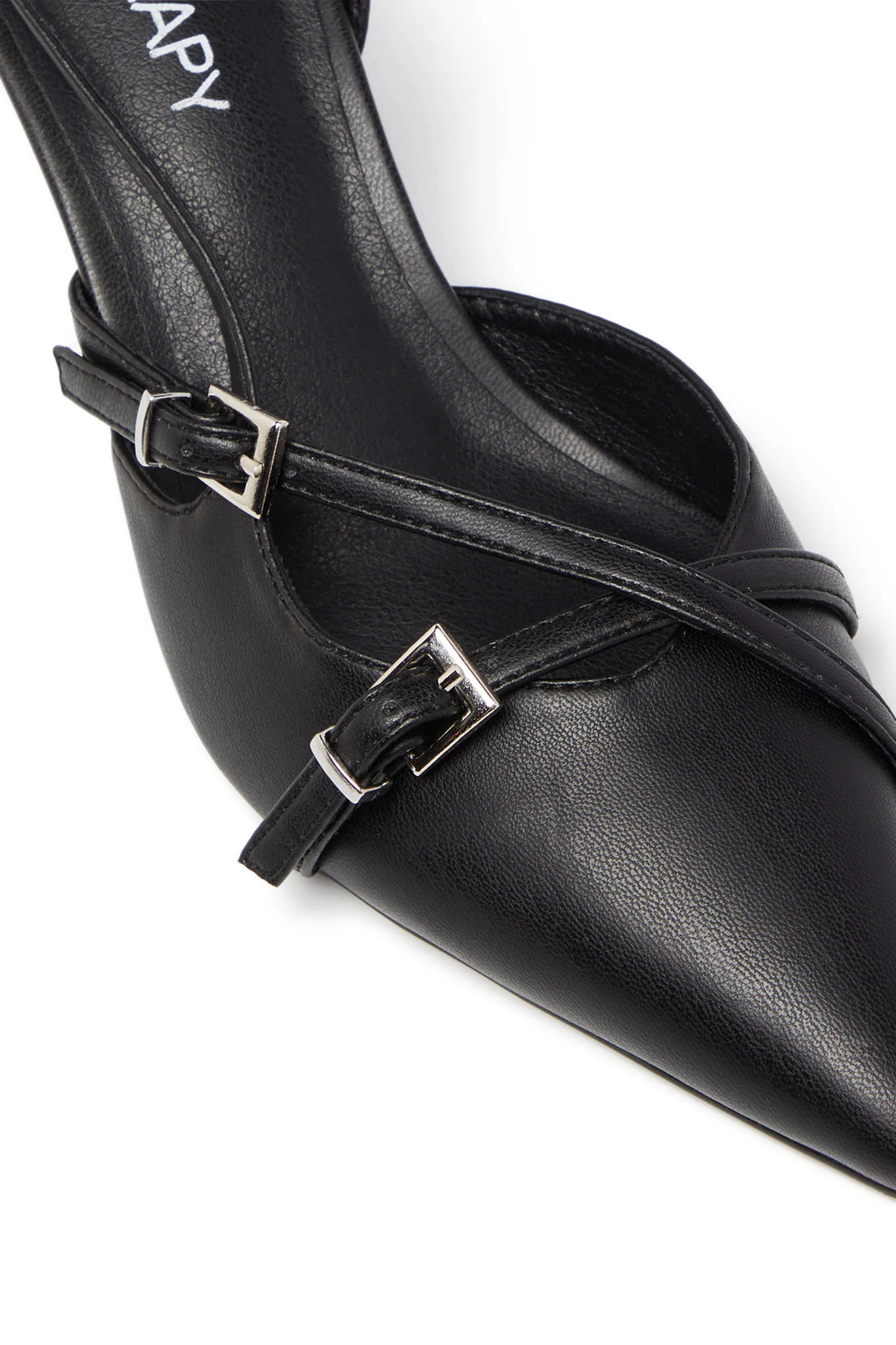 THERAPY Juicy Slingback Pump Black - Image 4