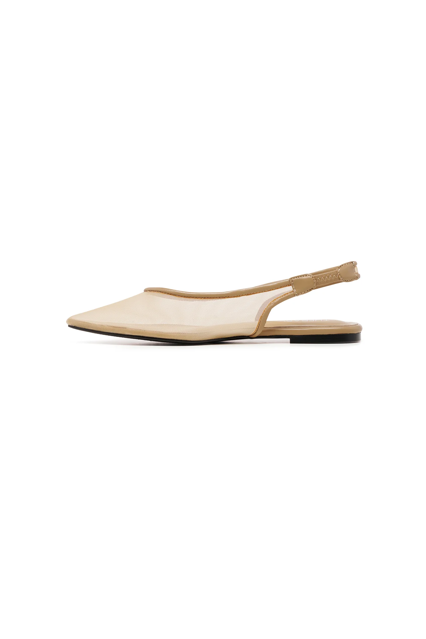 THERAPY Lazer Nude Patent Ballet Flat - Image 3