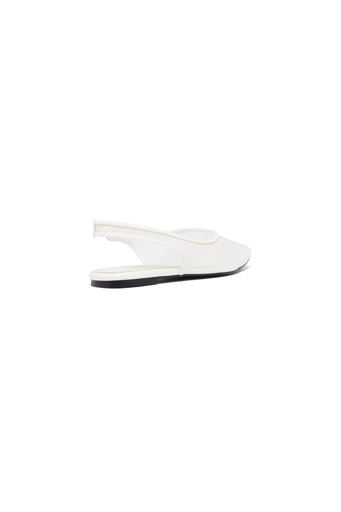 THERAPY Lazer White Patent Ballet Flat - Image 2