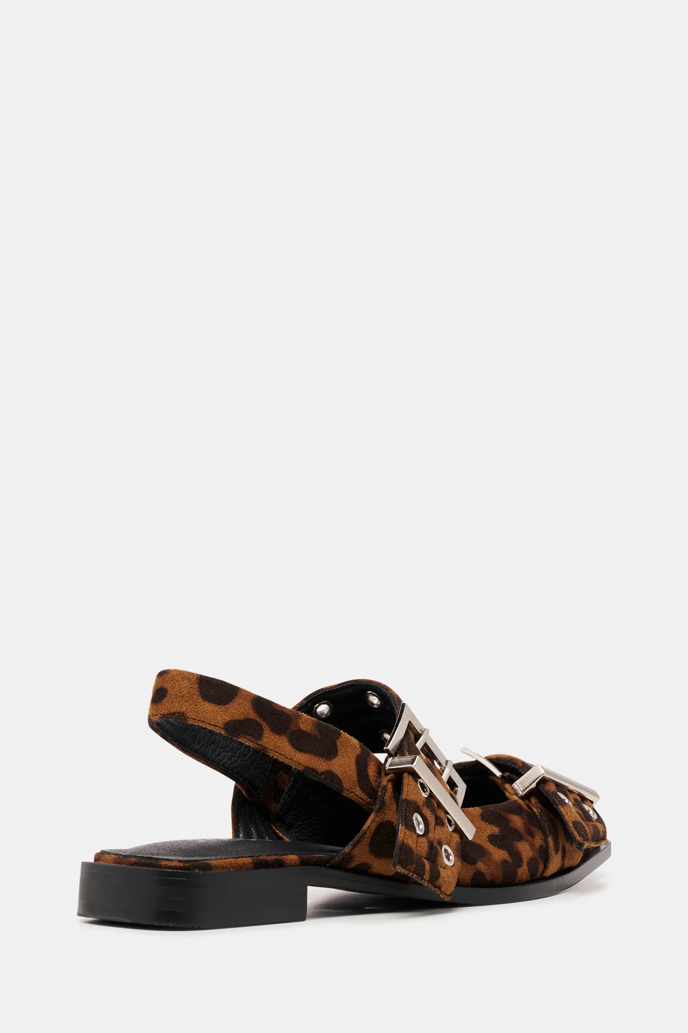 THERAPY Matilda Pointed Flat Leopard Patent - Image 4