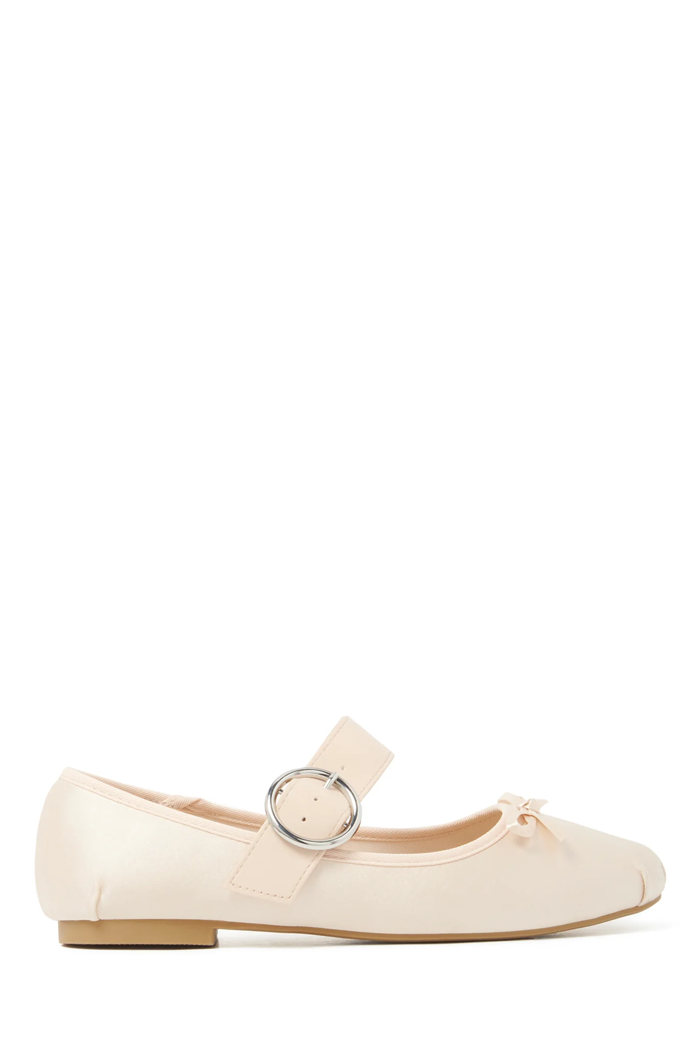 THERAPY Mesmerize Ballet Flat Blush Satin - Image 3