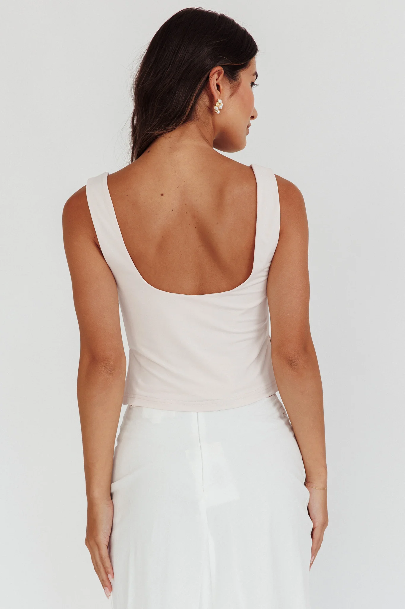 Tricia Pintuck Bust Top Bone - Image 2