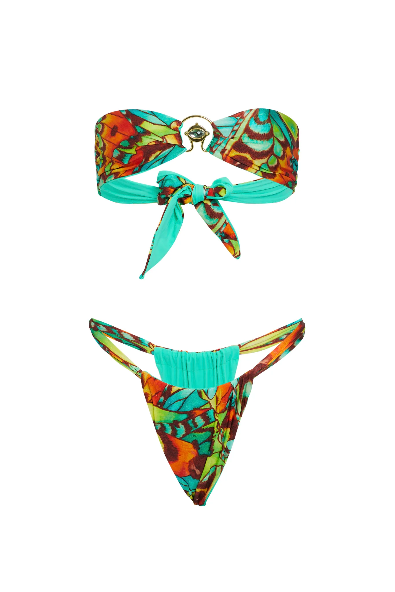 VDM The Label Bailey Butterfly Reversible Bandeau - Image 2