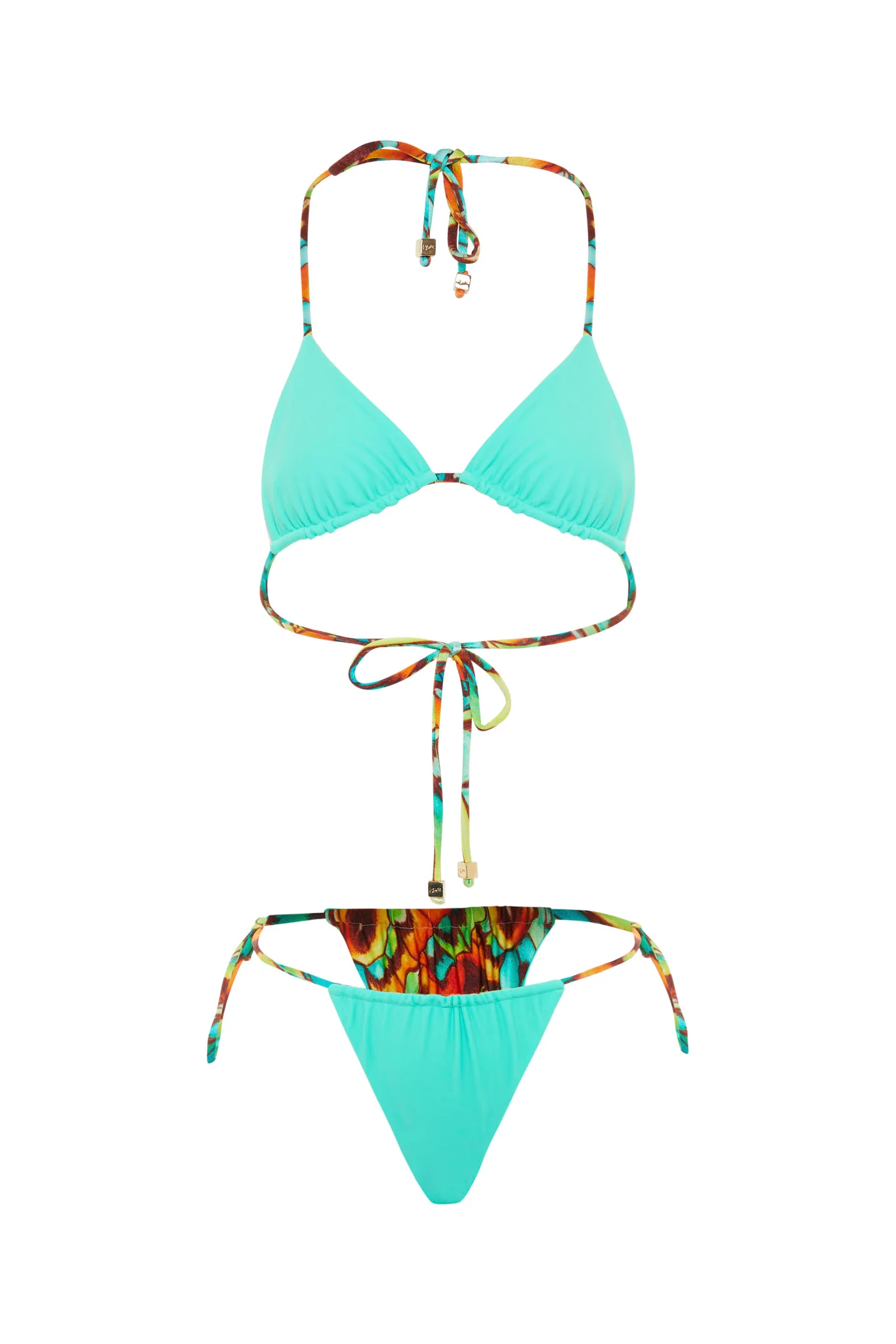 VDM The Label Blair Butterfly Reversible Top - Image 2