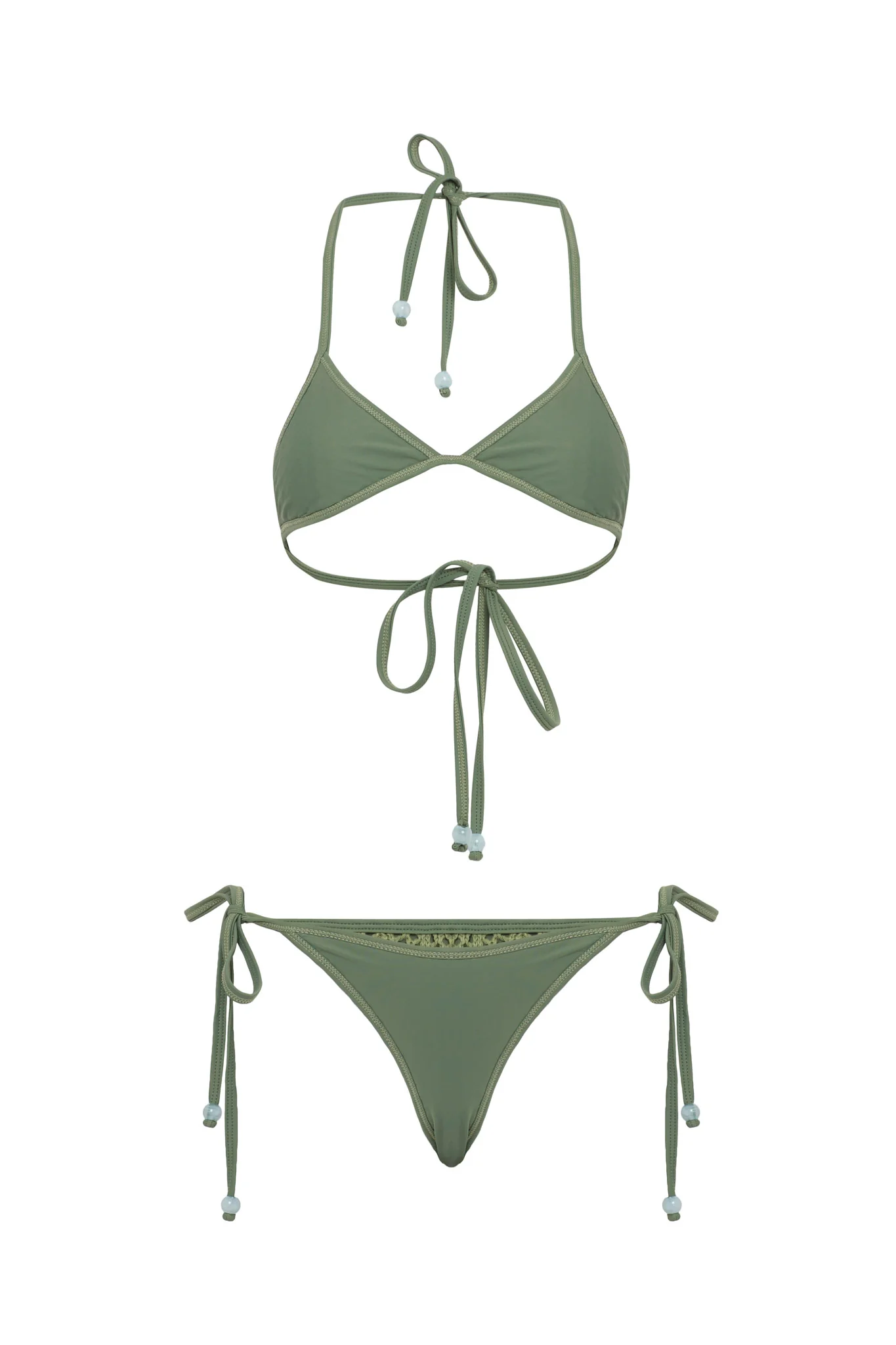 VDM The Label Gypsy Olive Top - Image 2