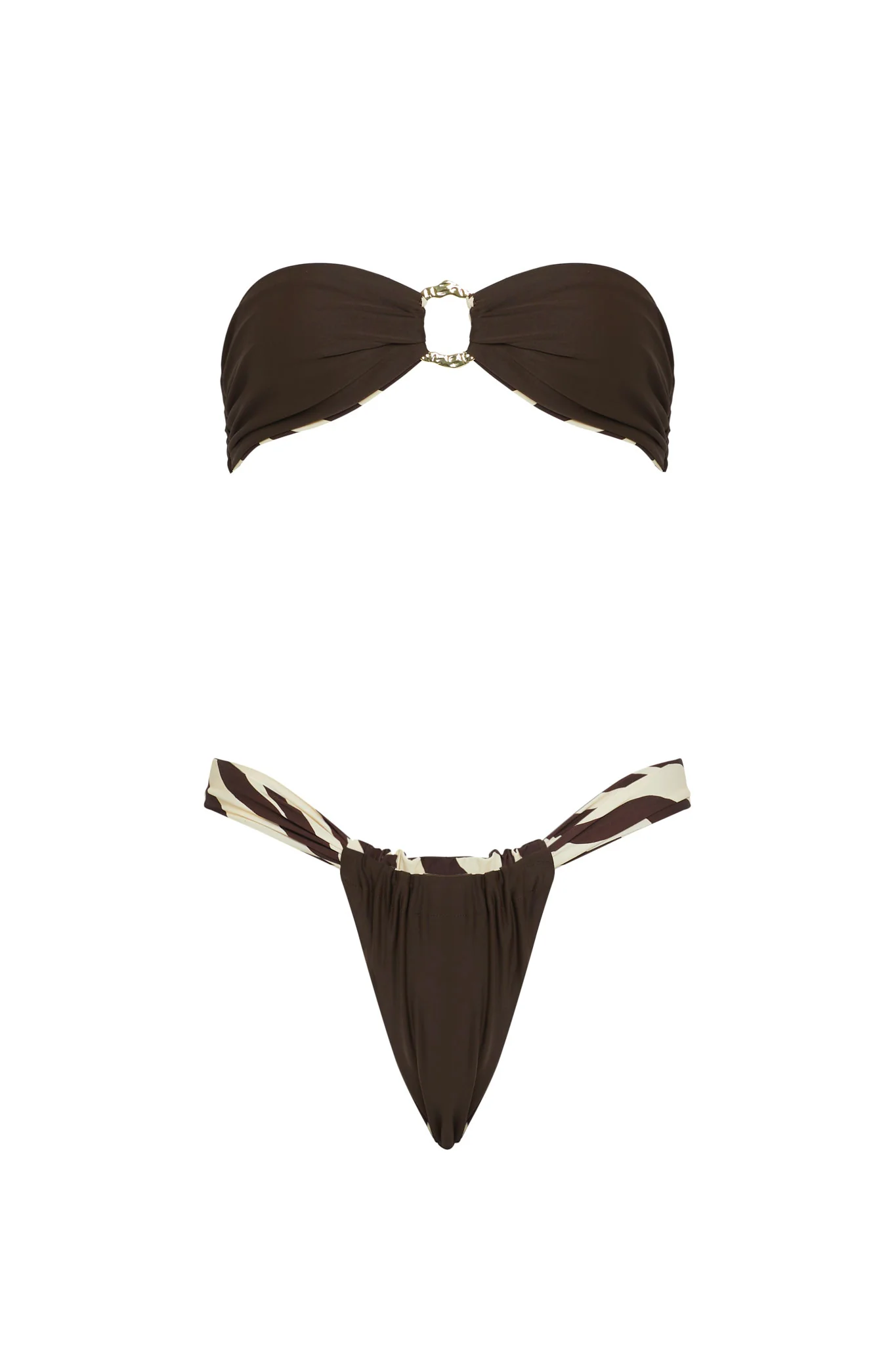 VDM The Label Livi Zebra Reversible Bottom - Image 3