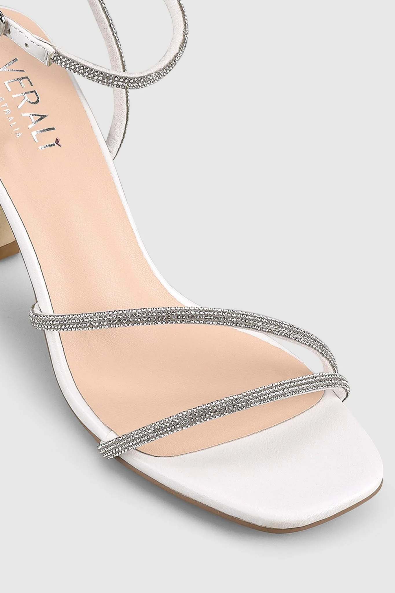 VERALi Pepper Strappy Sandals Chalk - Image 4