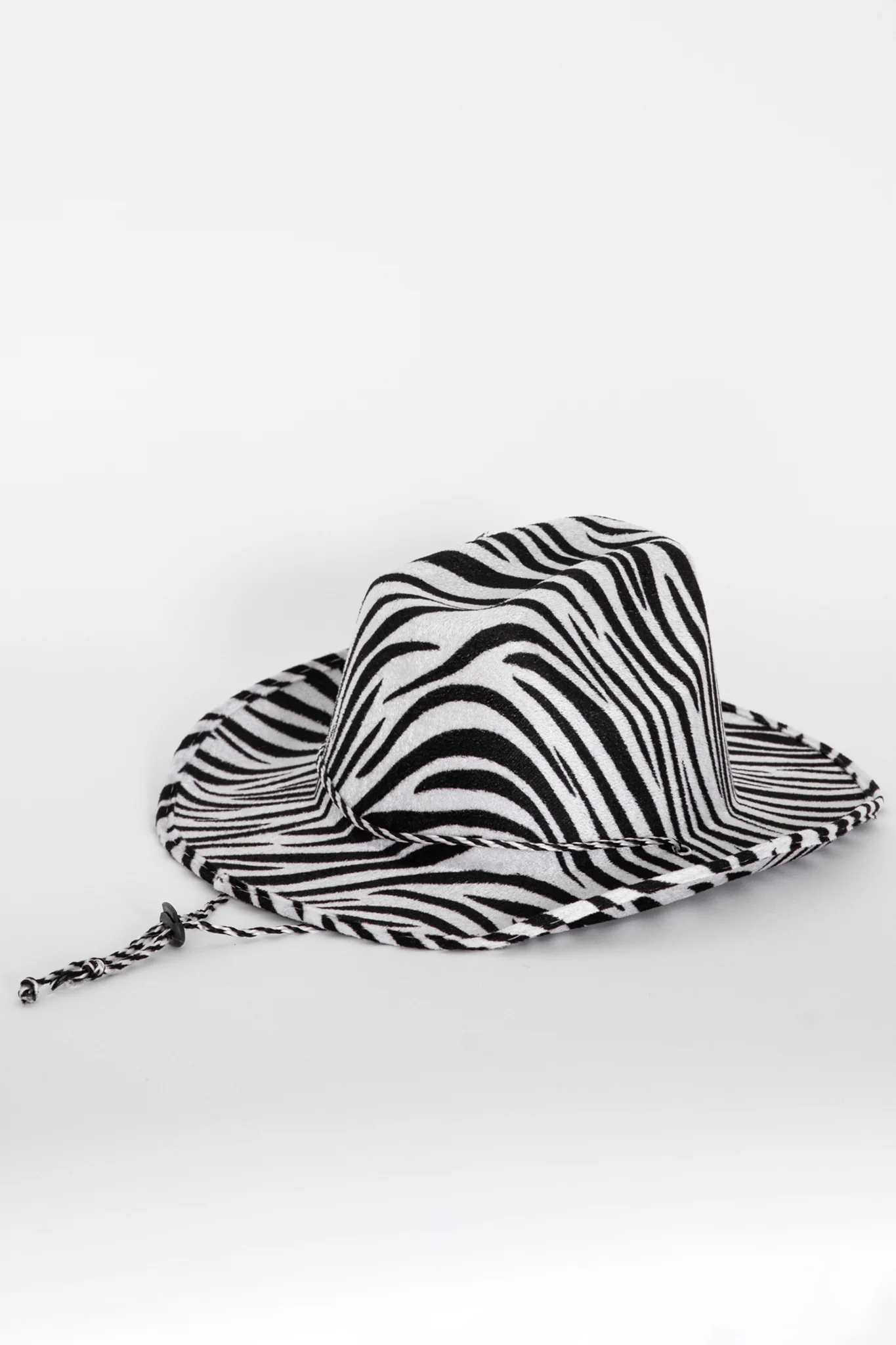 Zebra Print Cowboy Hat - Image 2
